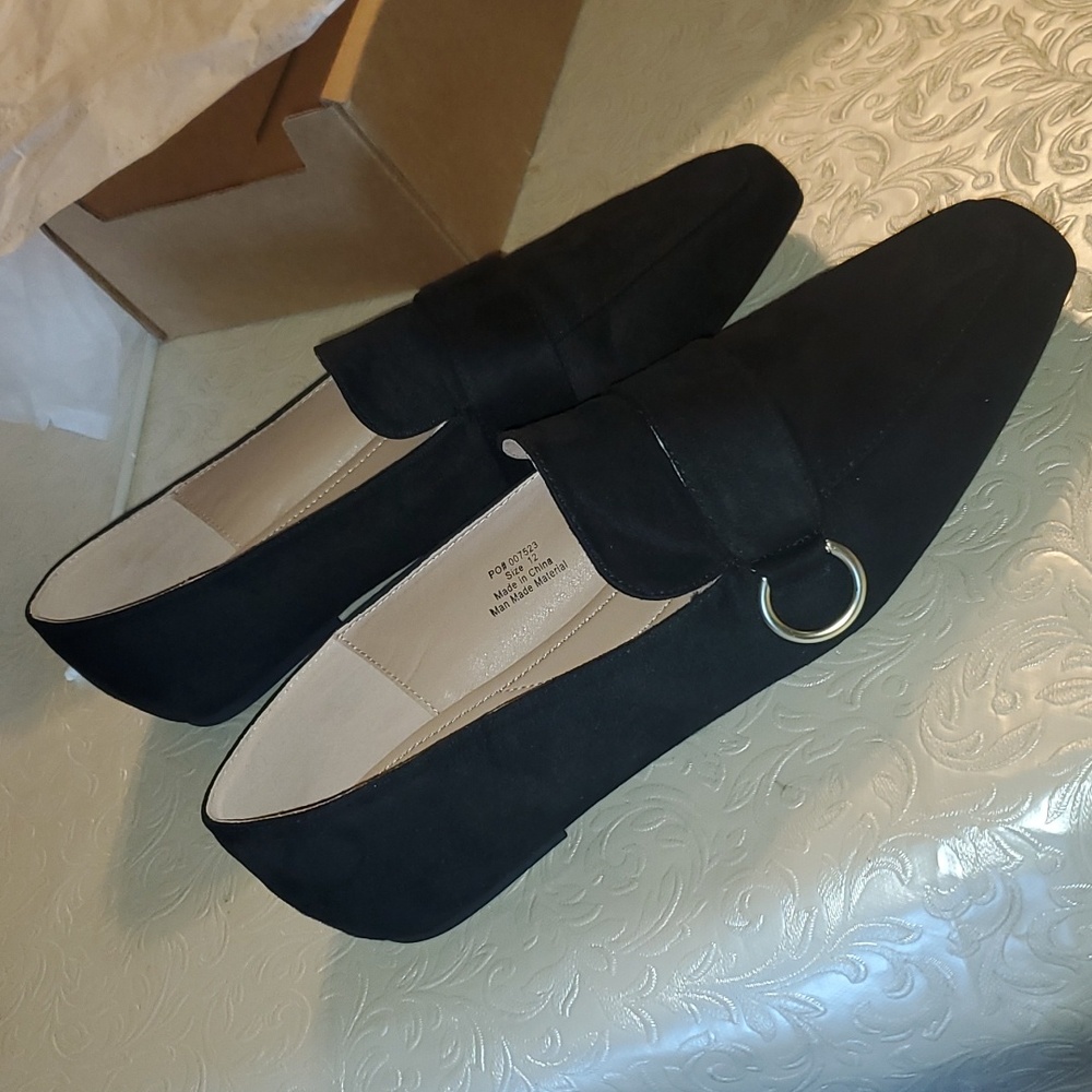 Brand new Black mocassin